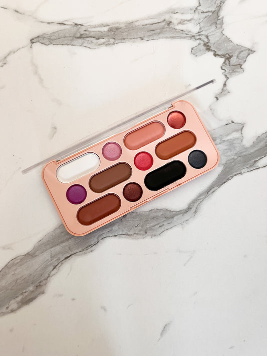 Vibrant Eyeshadow Palette - Hold Morning 12 Shades for Every Look