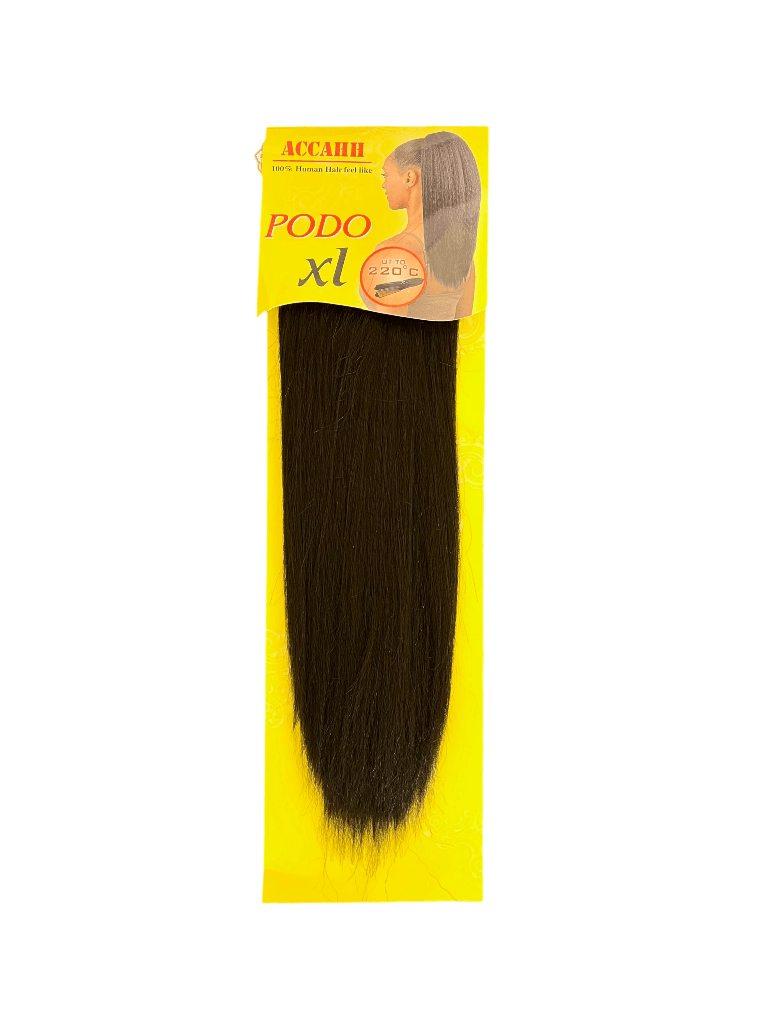 Horsetail Wig Long Straight Ponytail Extension - Synthetic Wig