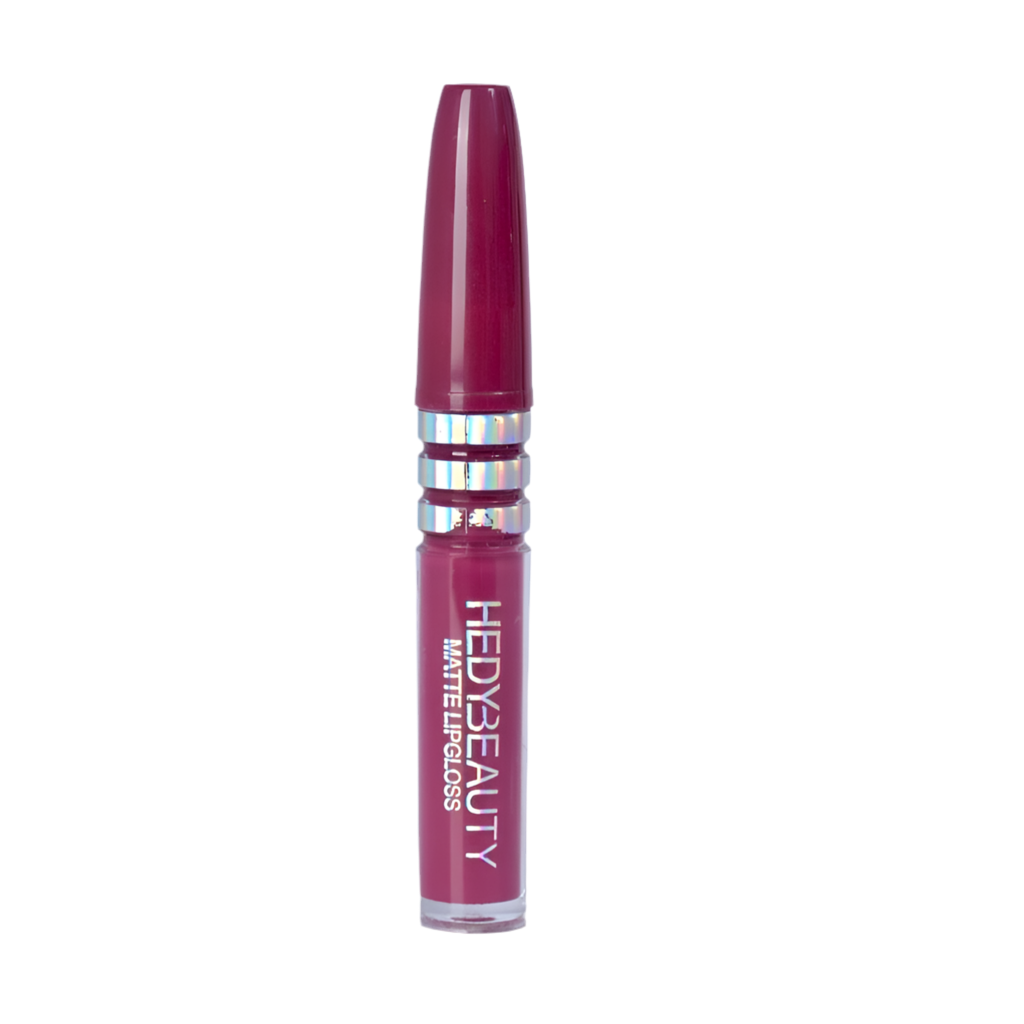 HedyBeauty Elegant Matte Lip Gloss – Long-Lasting Bold Color & Smooth Finish