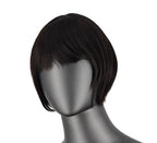 Straight Pixie Bob With Bangs Wigs