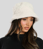 Soft Warm  Sherpa Bucket Hat – Cozy Style