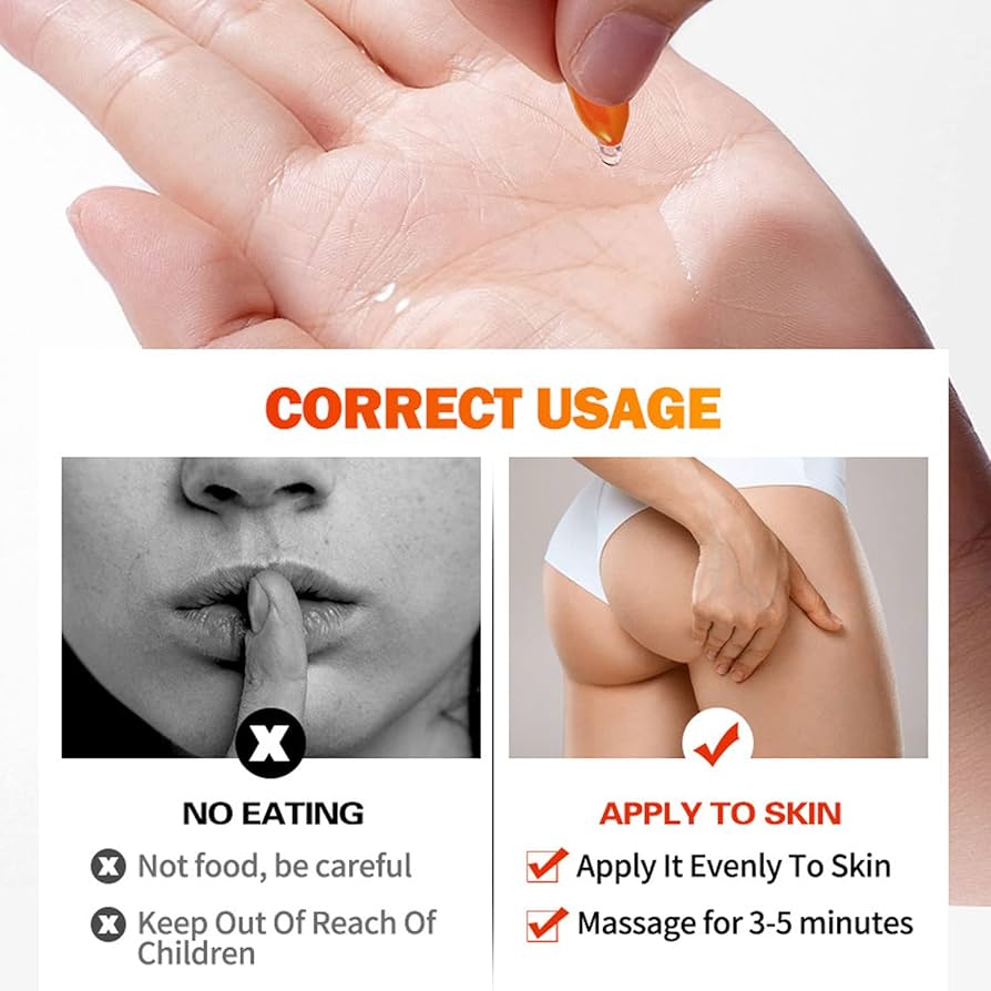 Hip Lift Up Buttock Enhancement Massage oiI - Non Edible