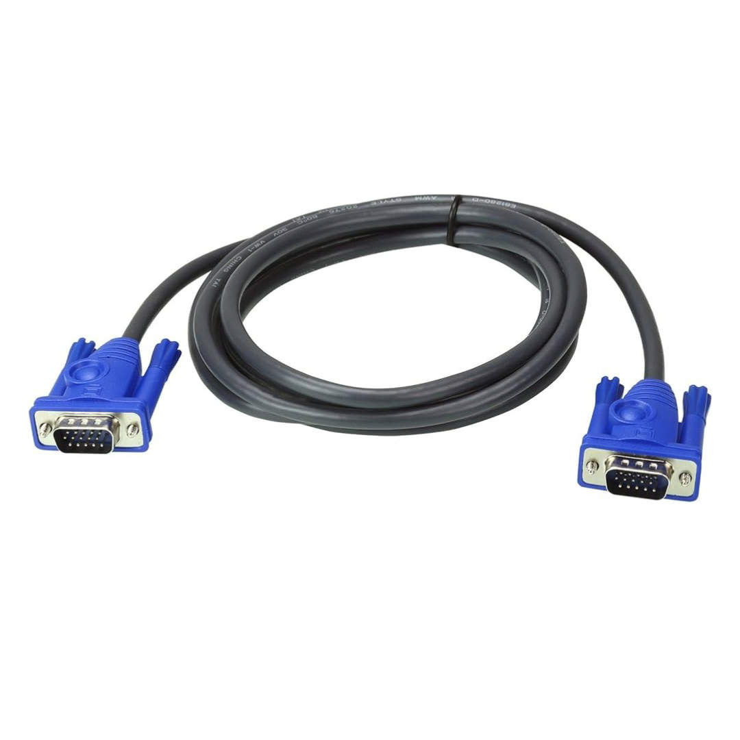 Vga/vga Cable For Lcd Monitor Pc Tv Led Projector 5M