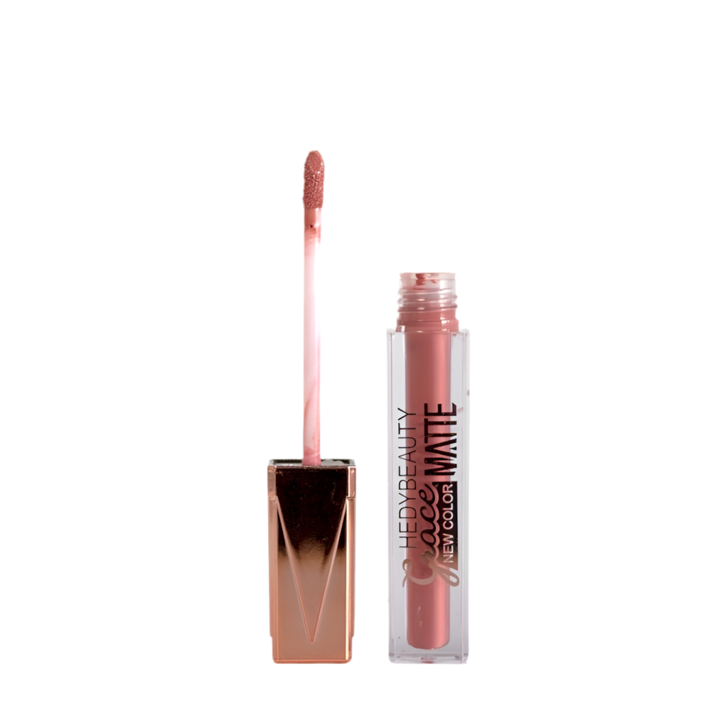 HedyBeauty Matte Lip Gloss – Velvety Smooth, Long-Lasting Color