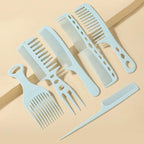 Essential Hair Styling 6 Flat Comb Set