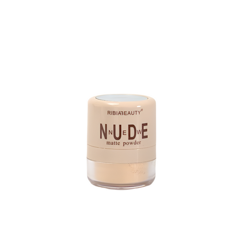 Ribia Beauty Nude Matte Powder 9g | Perfect Setting for Flawless Skin