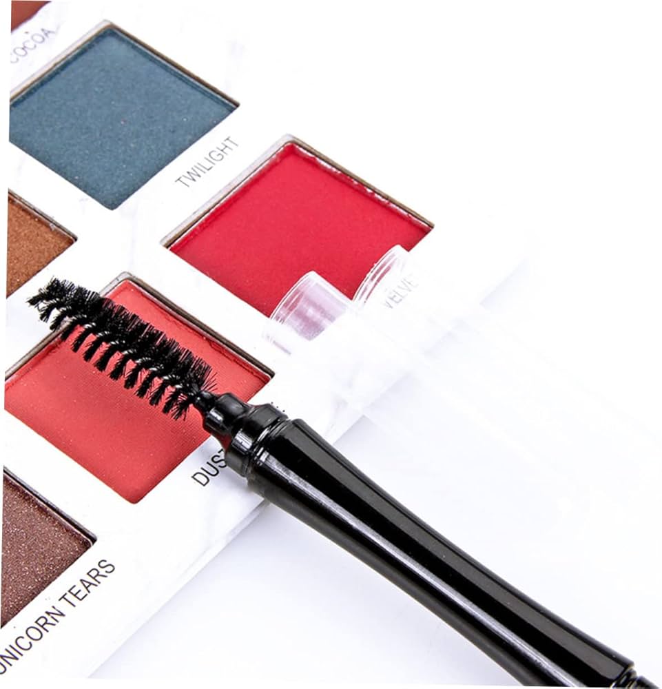 Dual-Ended Eyebrow Brush with Spoolie 1Pc - Perfect for Shaping and Defining Brows