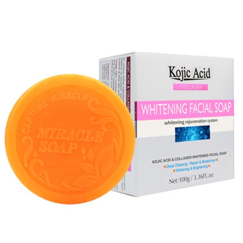 Kojic Acid Whitening Facial Soap - Brighten Your Skin with Gentle Care
