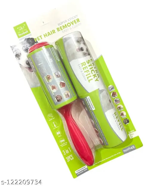 Dogtown Lint Roller 3 in 1 With 60 Sheets Sticky Hair XD21