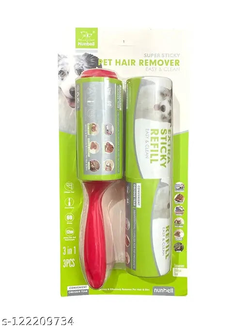 Dogtown Lint Roller 3 in 1 With 60 Sheets Sticky Hair XD21