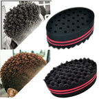 Double-Sided Hair Styling Twisting Sponge - Perfect Curls Made Easy