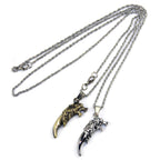 Dragon tooth men’s necklace XD21