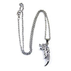 Dragon tooth men’s necklace XD21