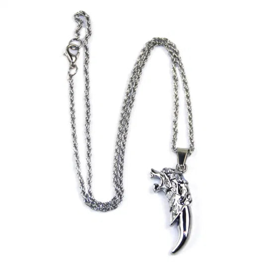 Dragon tooth men’s necklace XD21