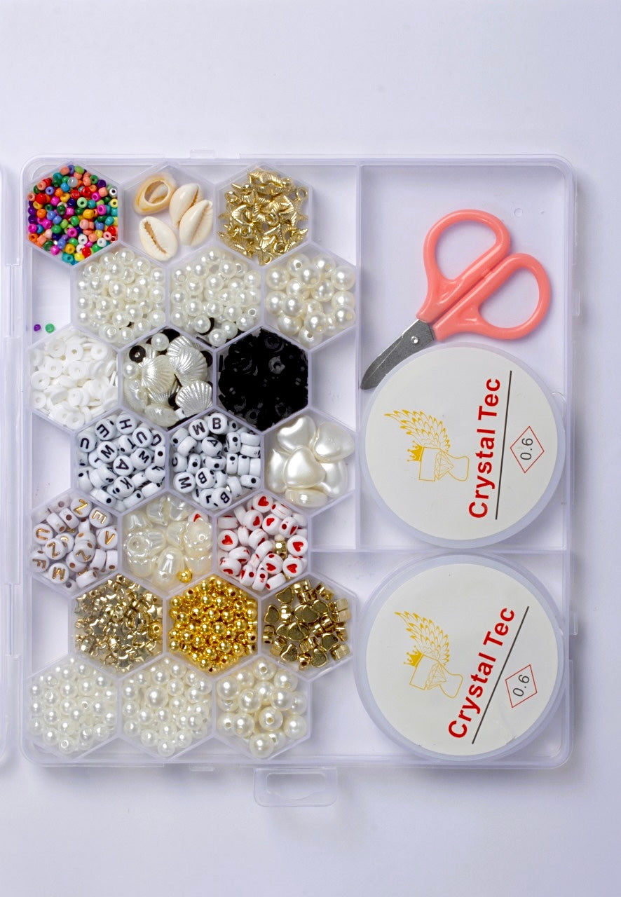 Colorful Kids Bead Making Kit – Create Fun Jewelry at Home