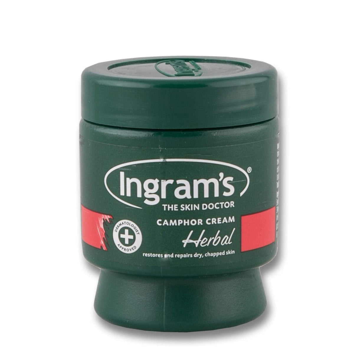 Ingram's Herbal Camphor Body Cream 150ml - Soothing & Moisturizing Skin Relief