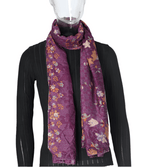 Colourful Print cotton Scarf 1pc