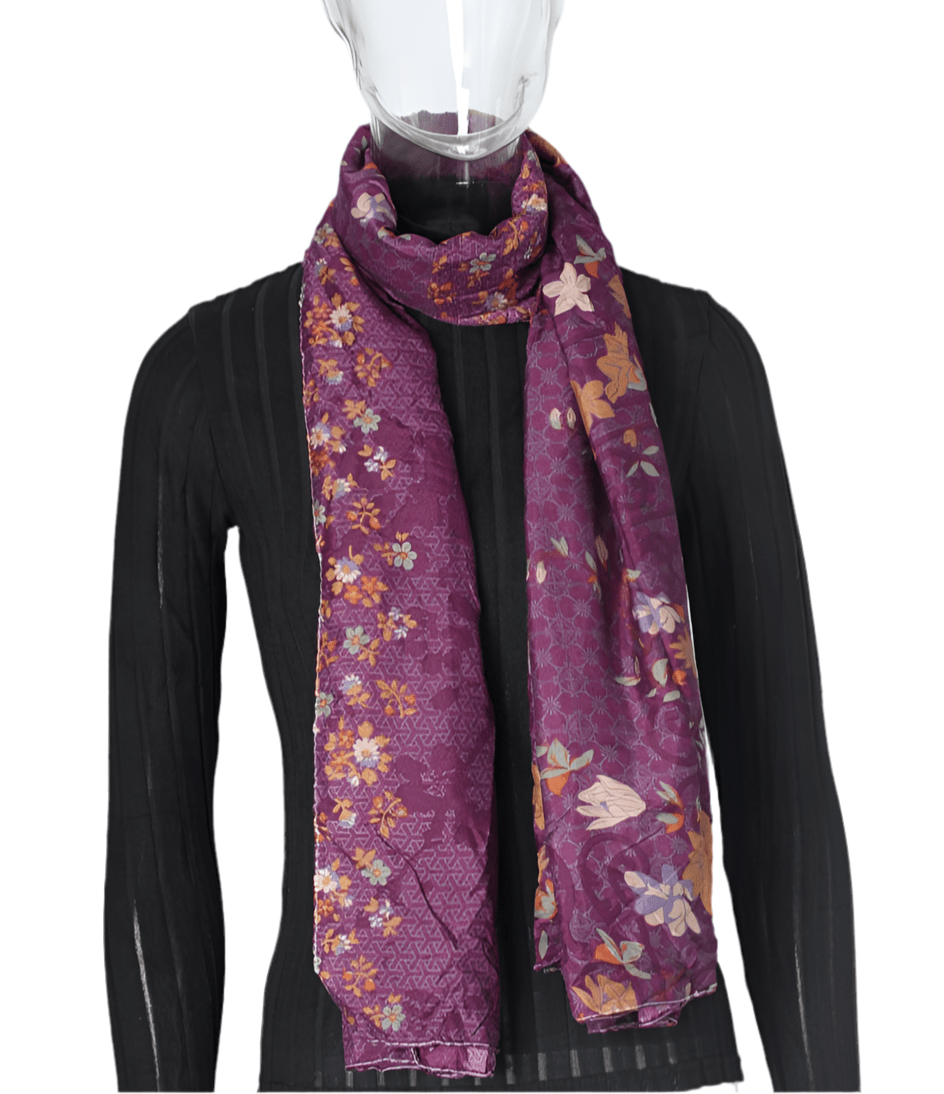 Colourful Print cotton Scarf 1pc