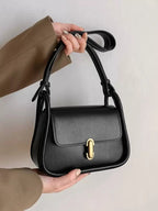 Soft-Curve Flap Shoulder Bag – Lightweight & Elegant Everyday Wear LYL070