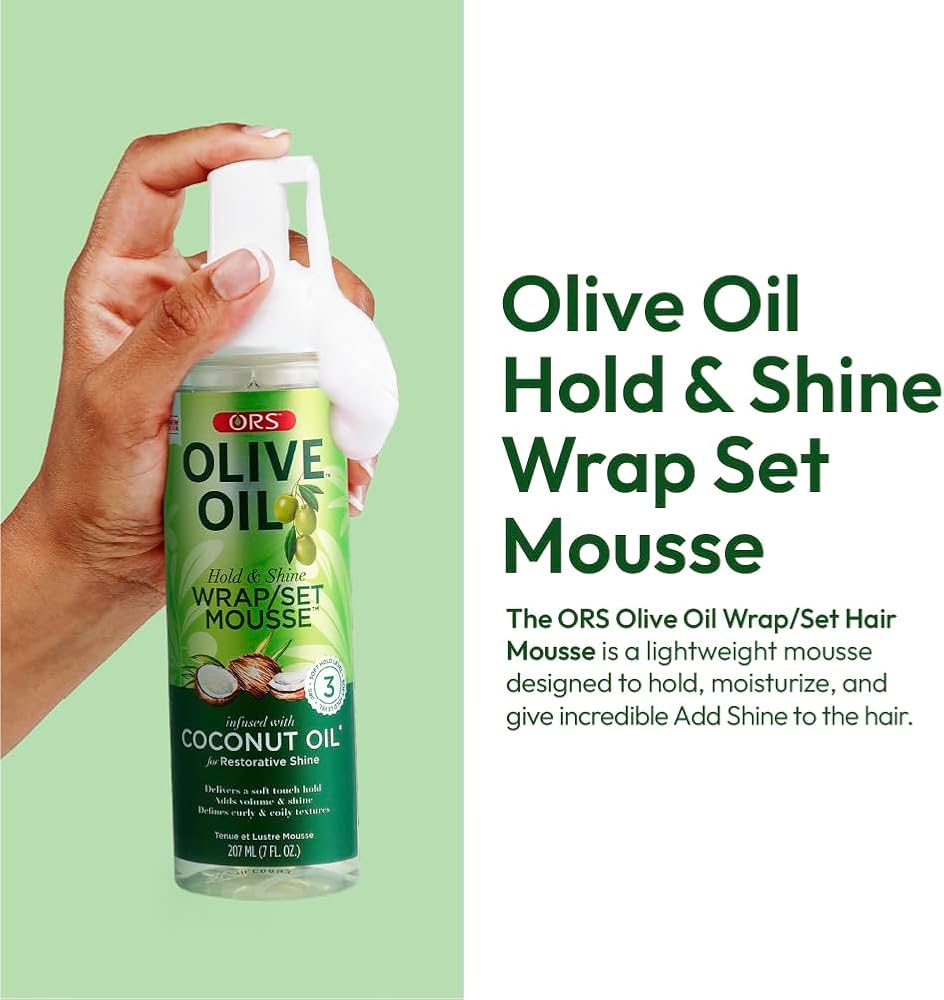 Olive Oil Wrap Set Mousse - 207ml