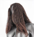 Medium Length Frizzy Hair Wig