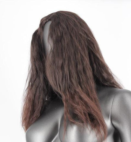 Medium Length Frizzy Hair Wig