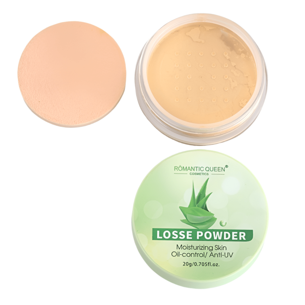 Romantic Queen Aloe Loose Powder 20g | Flawless Matte Finish