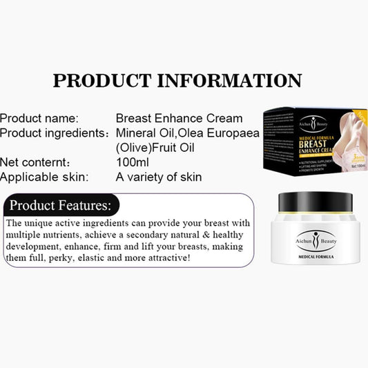 Breast Enhancement Cream – Nourishing Formula for a Fuller Appearance