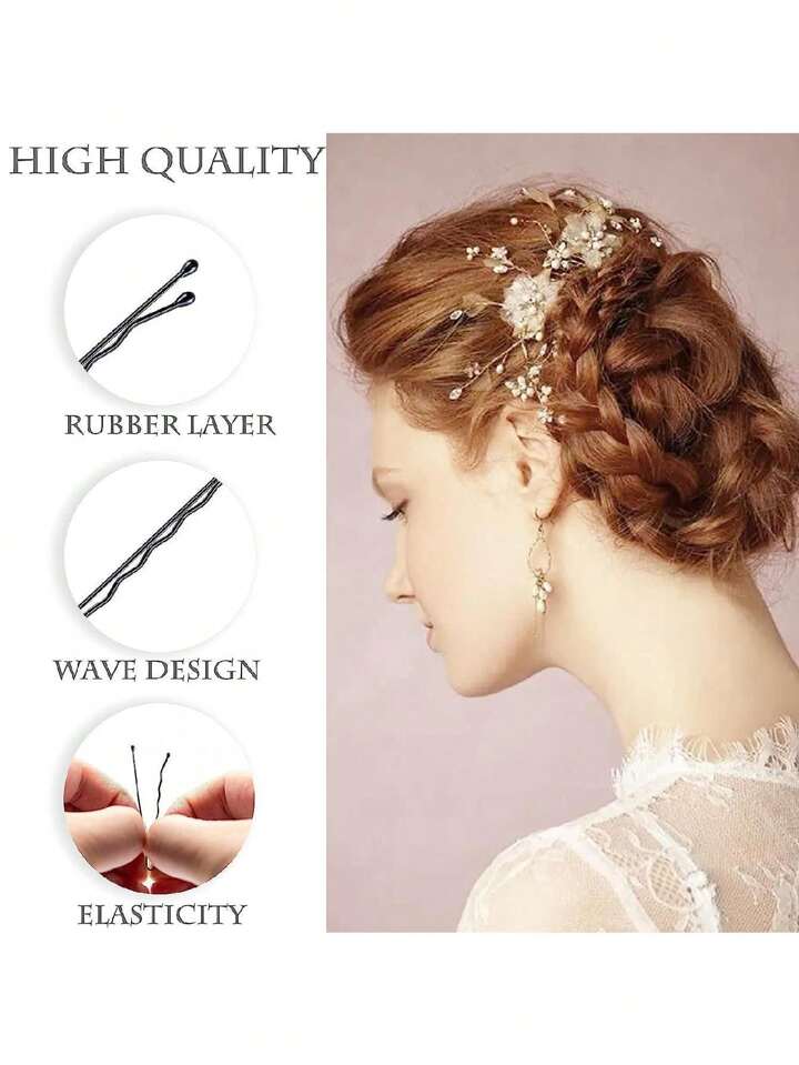 Black Bobby Hair Pins – Essential Hair Accessories for All Hair Types