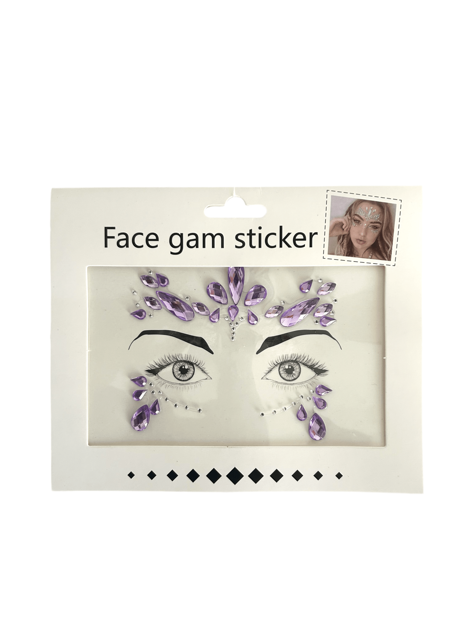 Crown Jewels Face Gems Stickers – Sparkle at Festivals & Parties