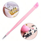 Nail Art Dotting and Carving Tool – 1 Piece (Random Color)