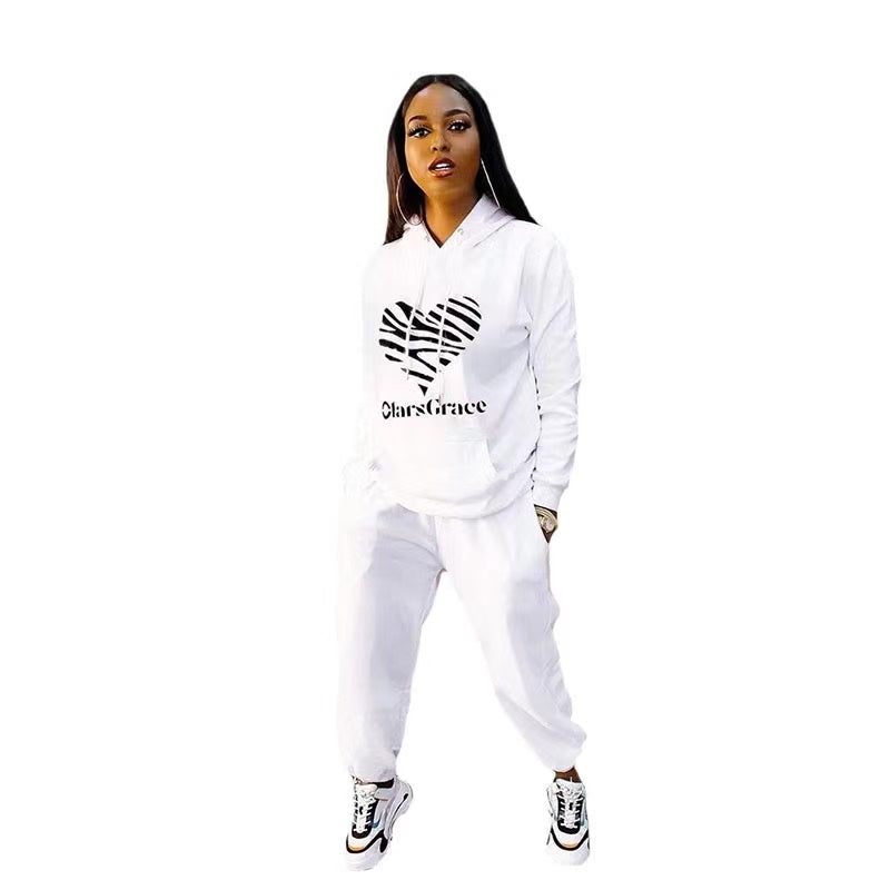 Two piece hoody tracksuit set - XD21