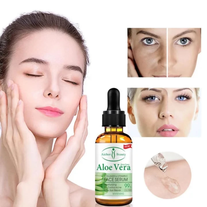 Aichun Beauty Aloe Vera Face Serum –  Skin Hydration & Repair (30ml)