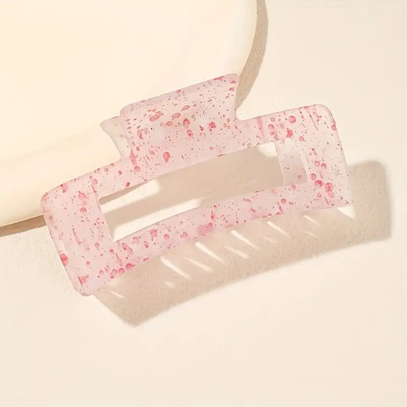 Ink Splatter Style Hair Grip 1pc