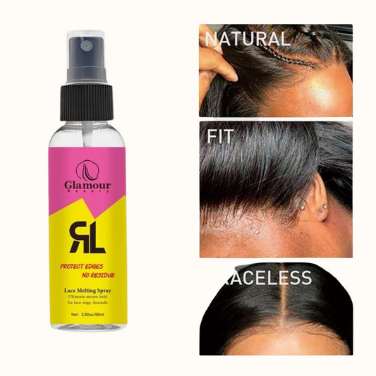 Glamour Lace Melting Spray – Secure & Seamless Wig Installations -100ml