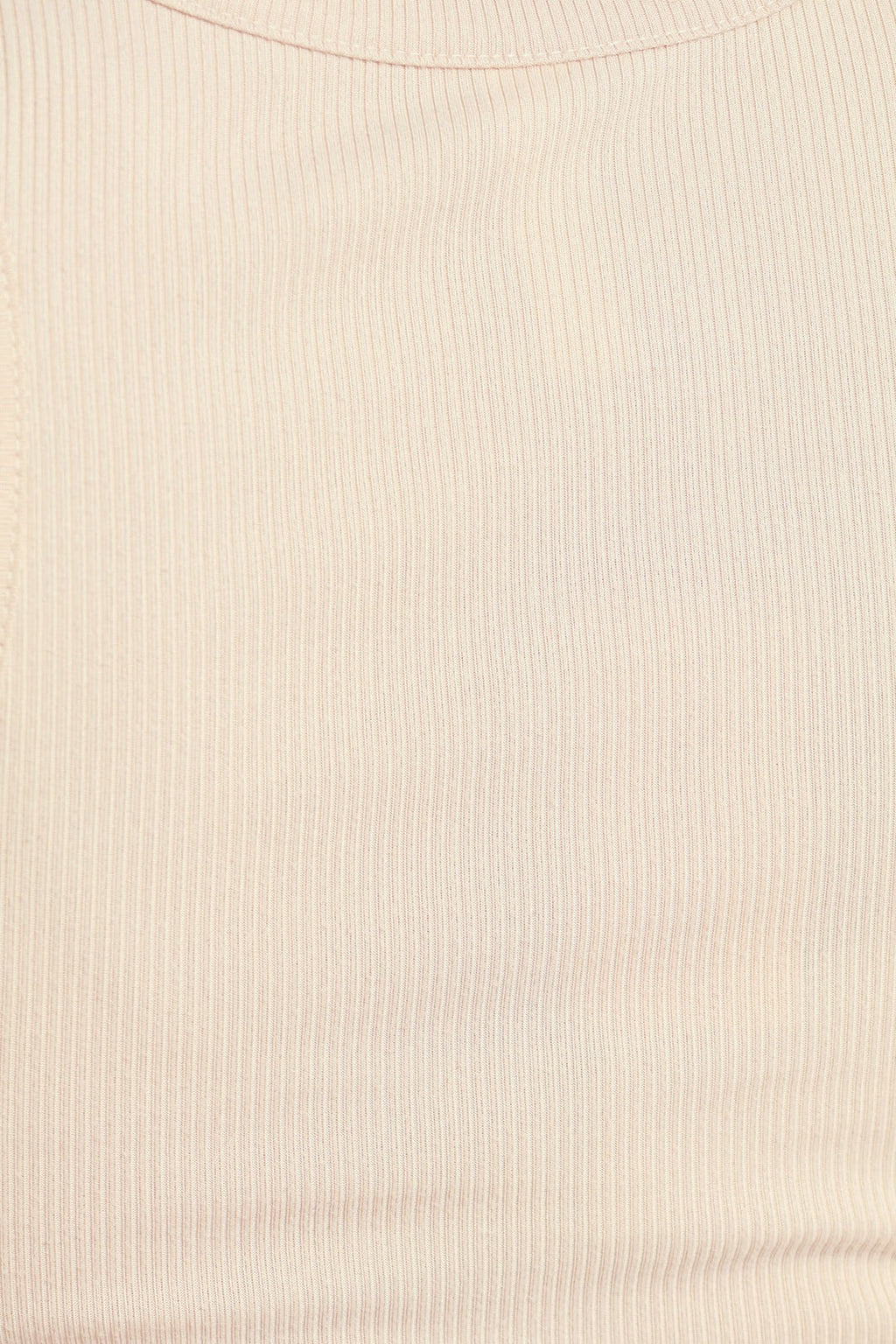 Solid Ribbed Tank Crop Top – Sleeveless Summer Basic