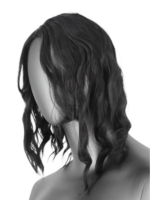 Wavy Wet Look Short Hair Wig