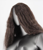 Medium Length Frizzy Hair Wig