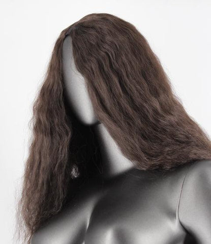 Medium Length Frizzy Hair Wig