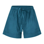 Elastic Waist Drawstring Athleisure Shorts XD21