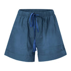 Elastic Waist Drawstring Athleisure Shorts XD21