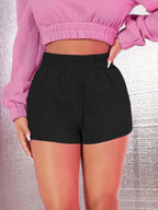 Elastic Waist Short Shorts XD21