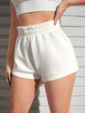 Elastic Waist Short Shorts XD21