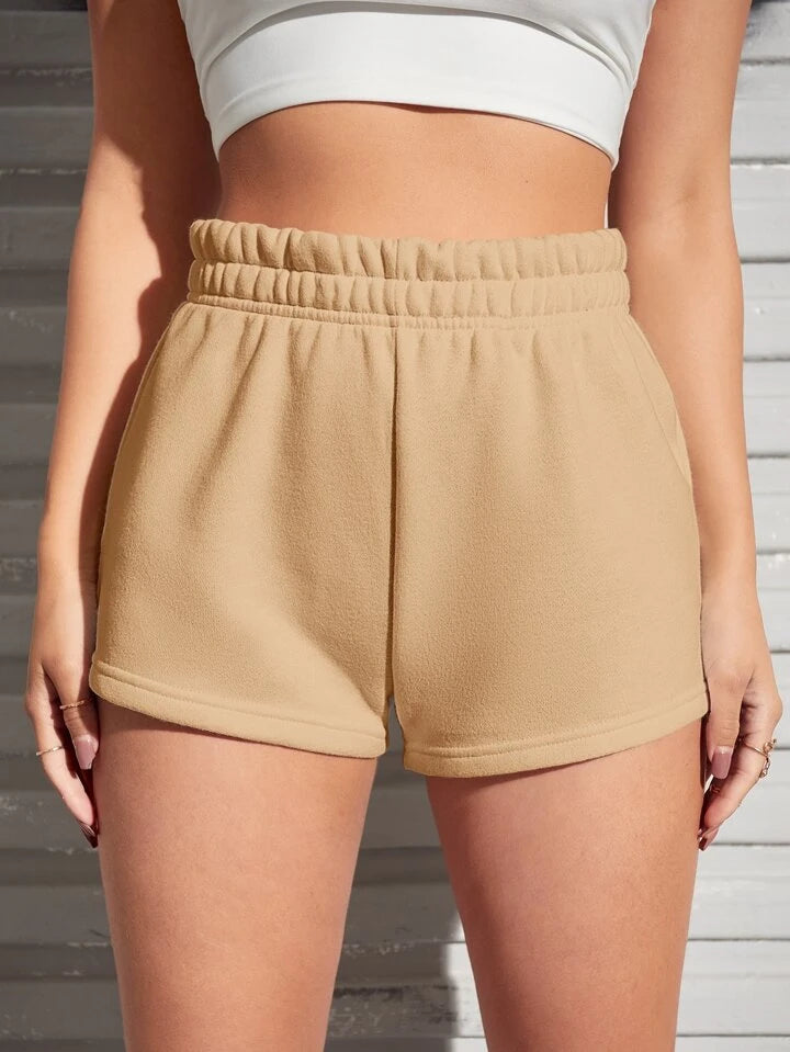 Elastic Waist Short Shorts XD21