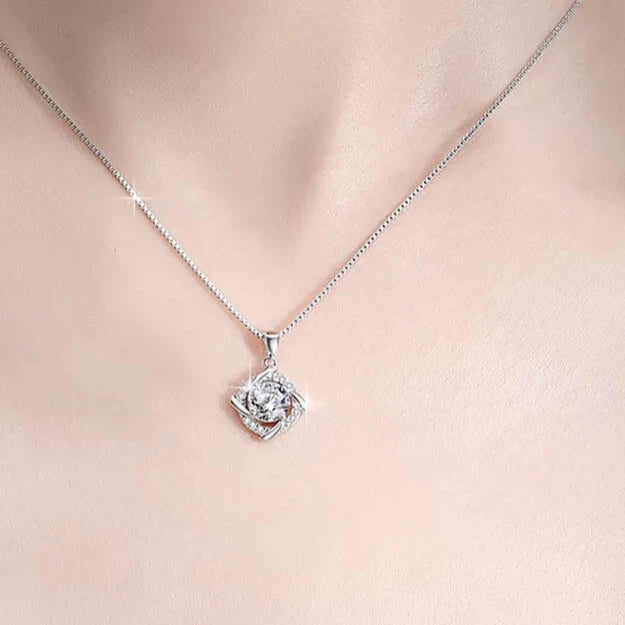 Elegant Diamond Pendant Necklace XD21