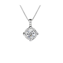 Elegant Diamond Pendant Necklace XD21