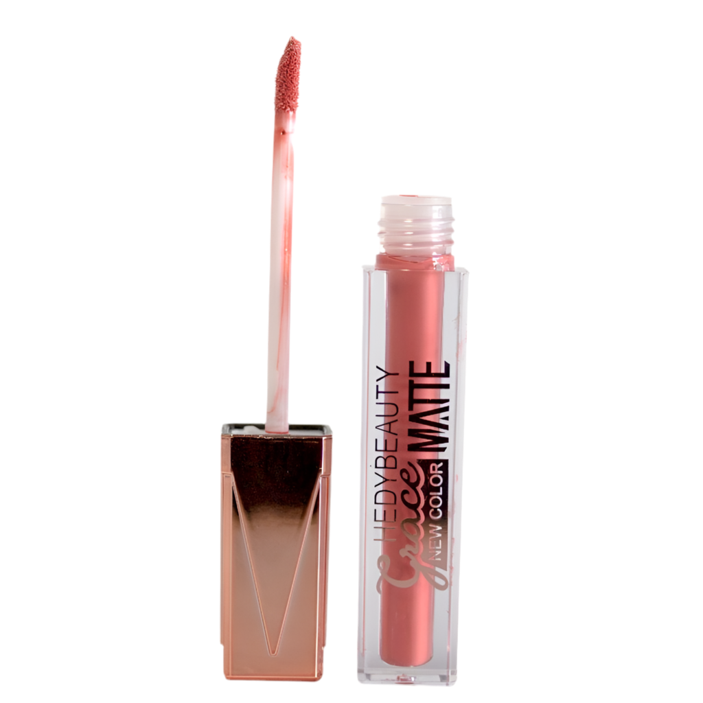 HedyBeauty Matte Lip Gloss – Velvety Smooth, Long-Lasting Color