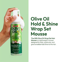 ORS Wrap/Set Mousse – Achieve Perfect Wraps and Styles with Ease - 207ml