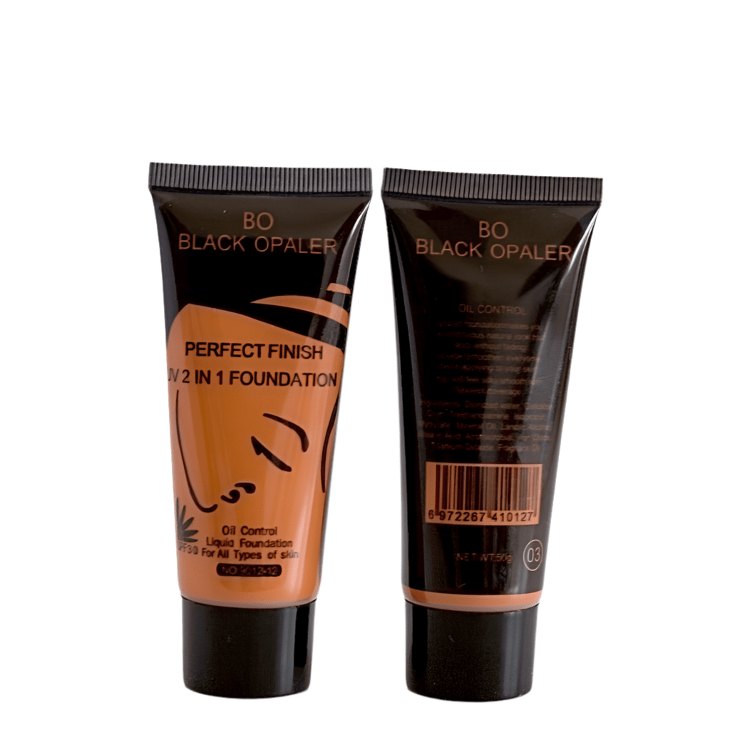 Black Opaler UV 2-in-1 Oil Control Foundation 50g – Shine-Free, Flawless Skin