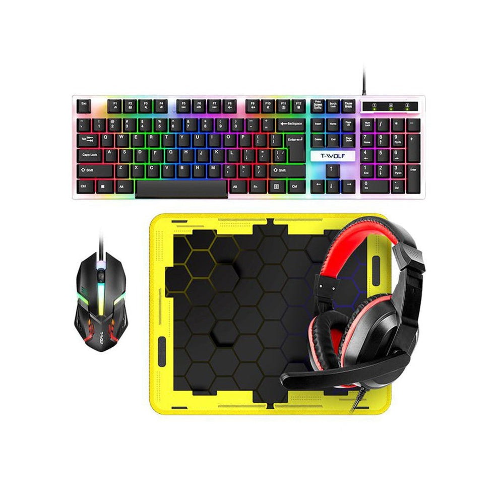 T-Wolf Gaming Combo TF240 4-in-1